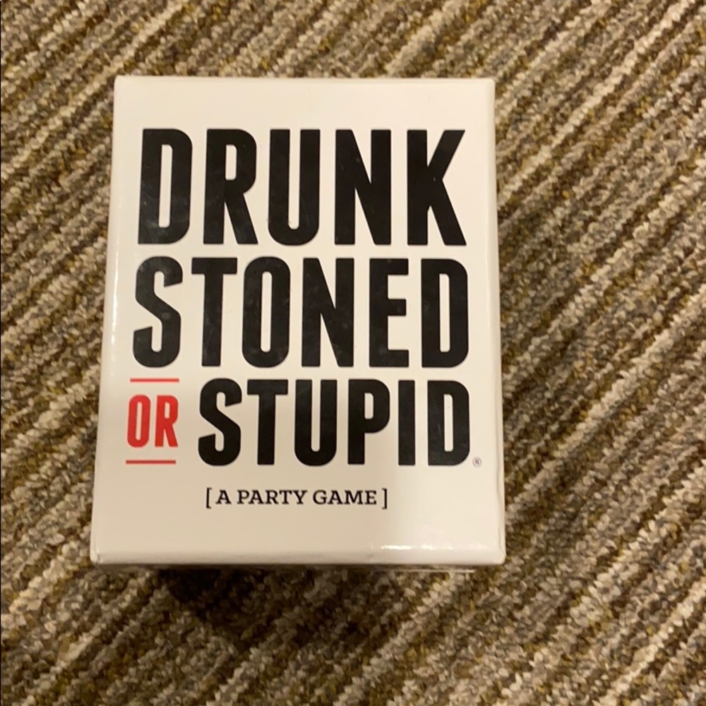 Drunk, Stone or Stupid Card Game